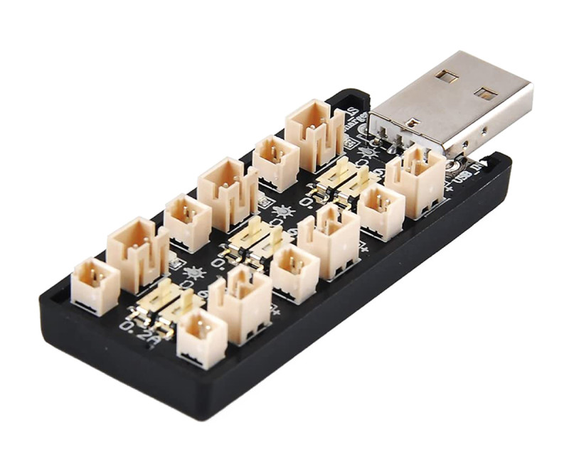 6 Channel 3.7V Battery Charger Board