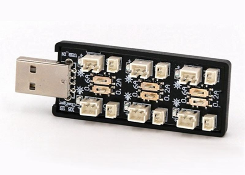 6 Channel 3.7V Battery Charger Board