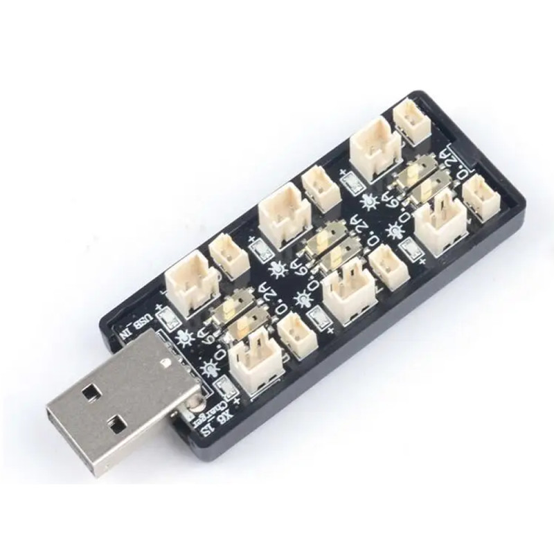 6 Channel 3.7V Battery Charger Board