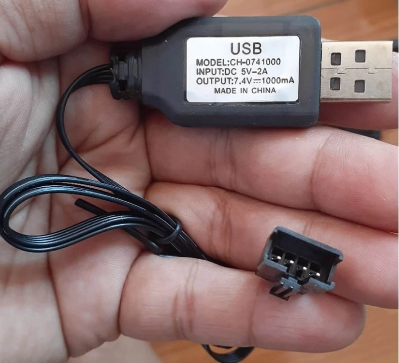 7.4V 4 Pin Lithium Battery Charge Jst Sm-4p