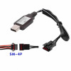 7.4V 4 Pin Lithium Battery Charge Jst Sm-4p