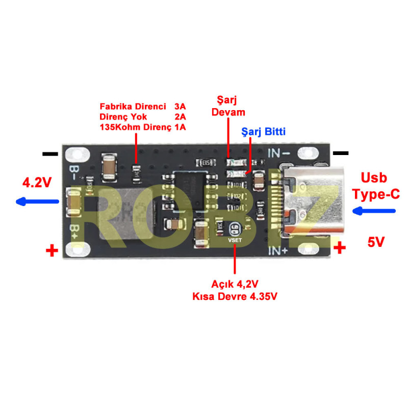 IP2312 3A Lithium Battery Charging Circuit