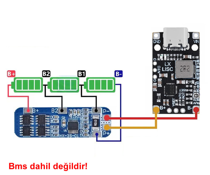 2S IP2326 Lithium Battery Charging Circuit