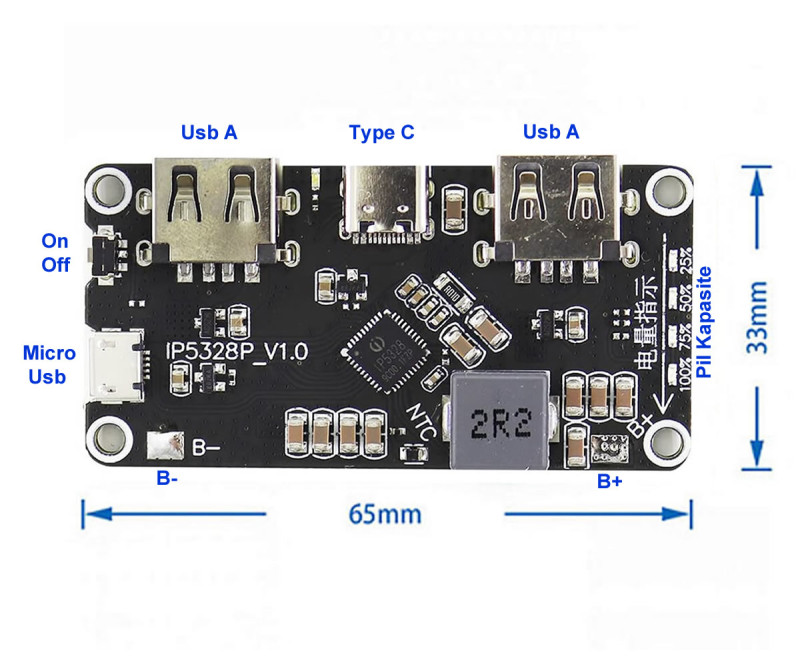 IP5328P Powerbank Module