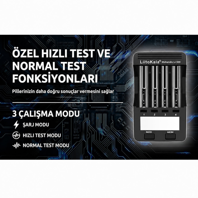 Lii-500 Battery Charge Discharge Test Device