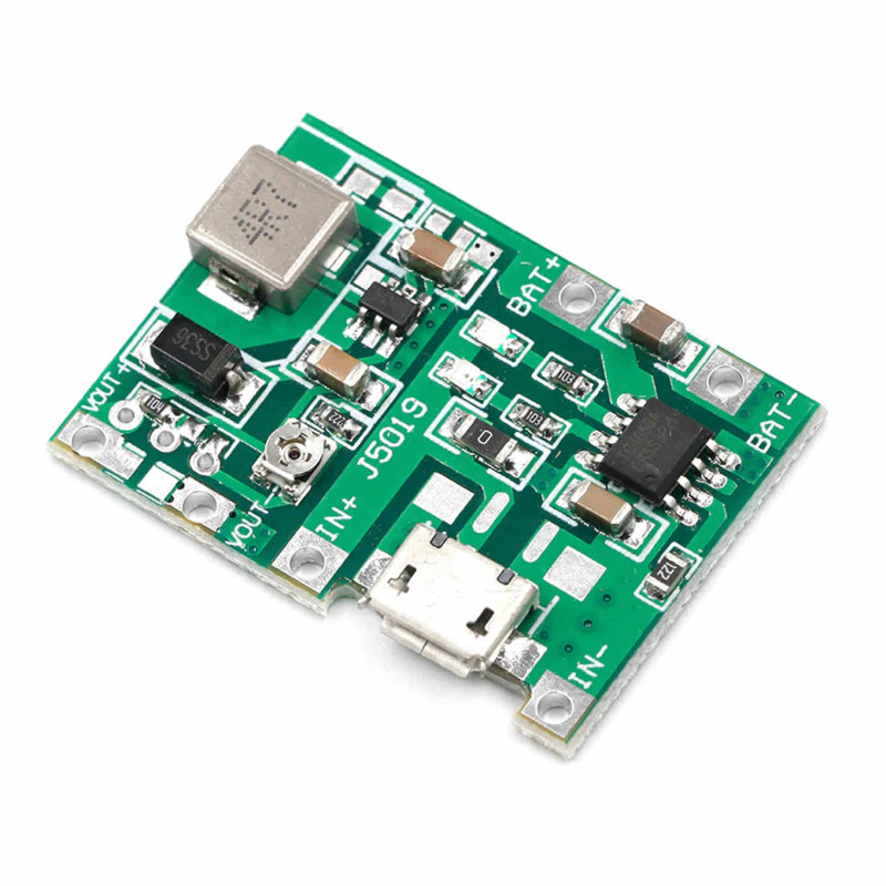 TP4056 Battery Charger Voltage Booster