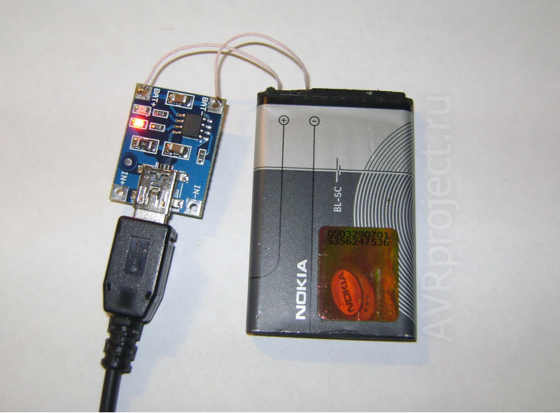 TP4056 Lipo Charging Module Mini usb