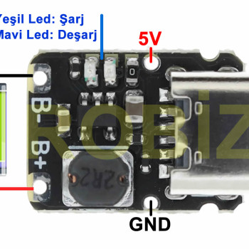 TP4057 Type C Modül