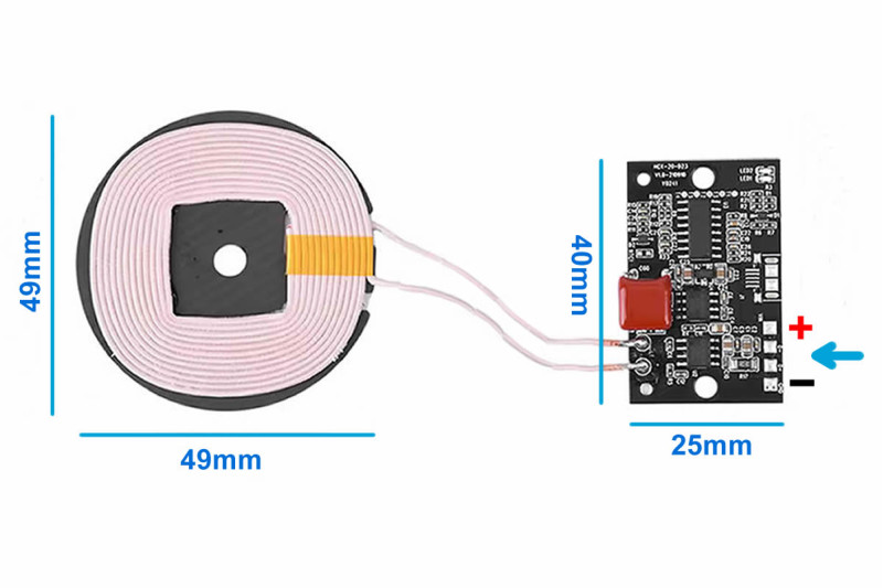 12V 15W Kablosuz Şarj Modülü HCX-20-D23