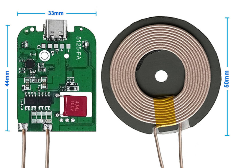 Wireless Charging Module Type C 5125-FA