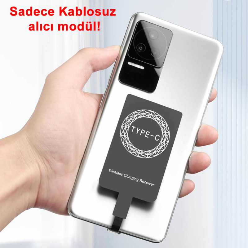 Wireless Charging Receiver 5V 0.8A Type C