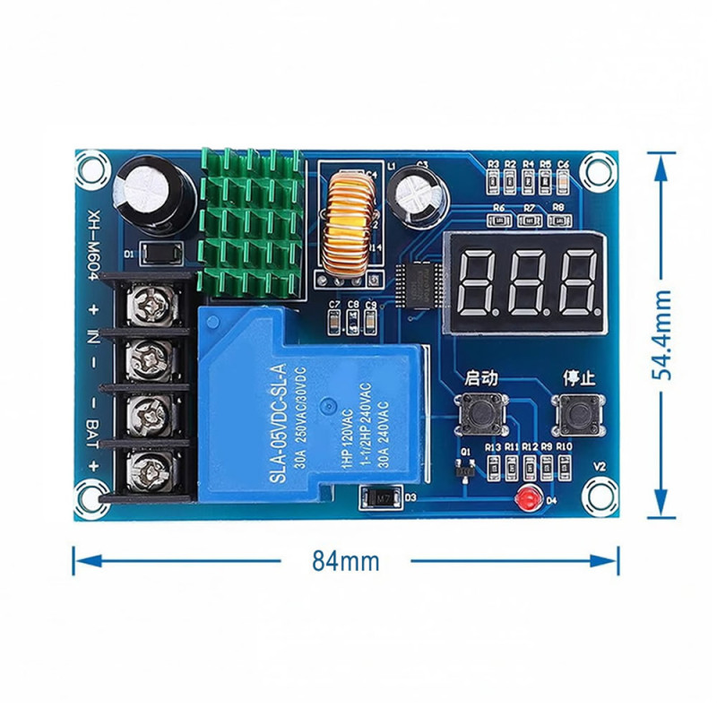 XH-M604 Battery Charge Control Module