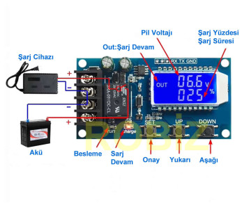 XY-L10A Battery Charge Control Board