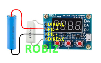 ZB2L3 Battery Capacity Tester
