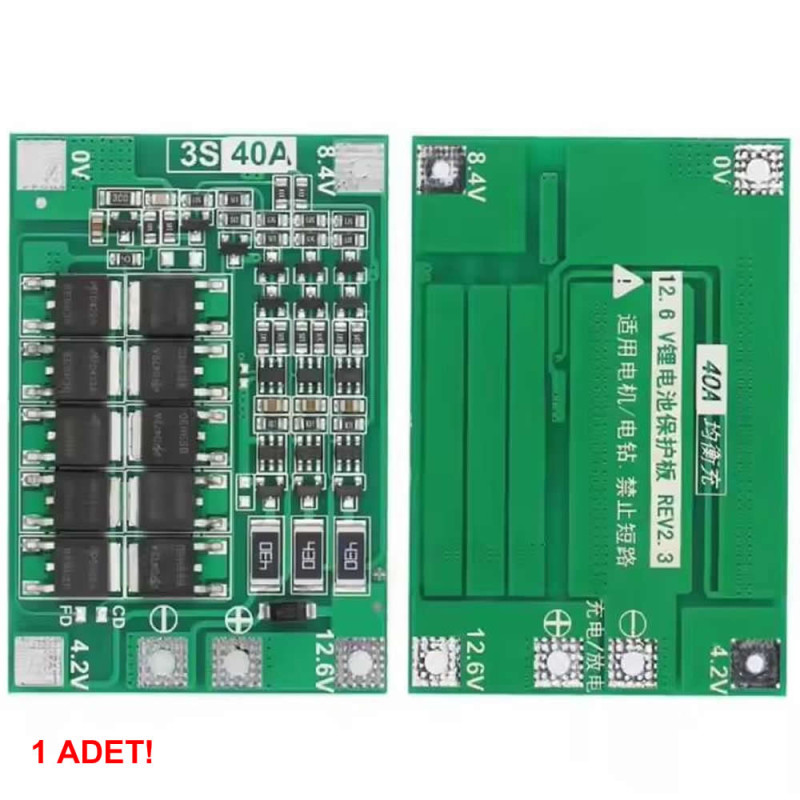 3S 40A BMS Balance