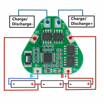 3S 8A 12V BMS Protection Board
