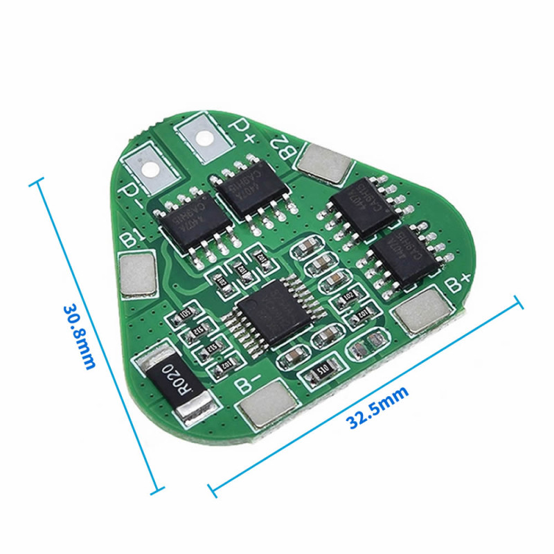 3S 8A 12V BMS Protection Board