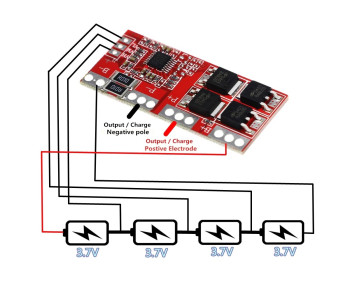 BMS 4S 30A Protection Board