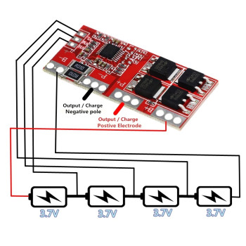 BMS 4S 30A Protection Board