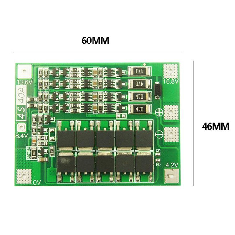 BMS 4S 40A Protection Board Balance