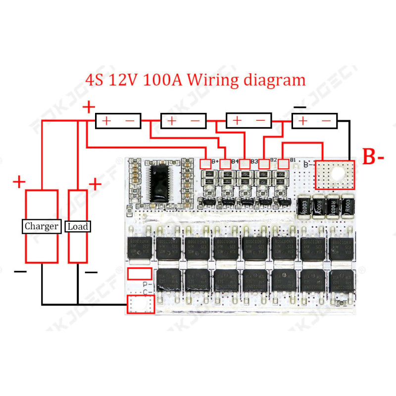 BMS 5S 100A Protection Board