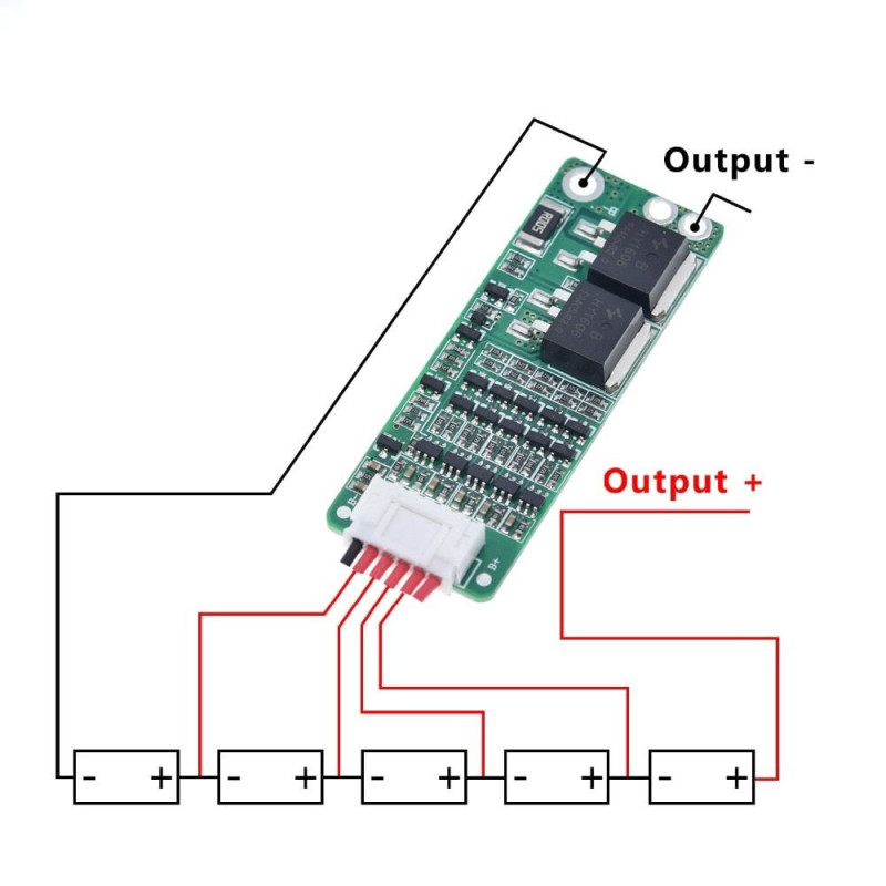 BMS 5S 15A Protection Board