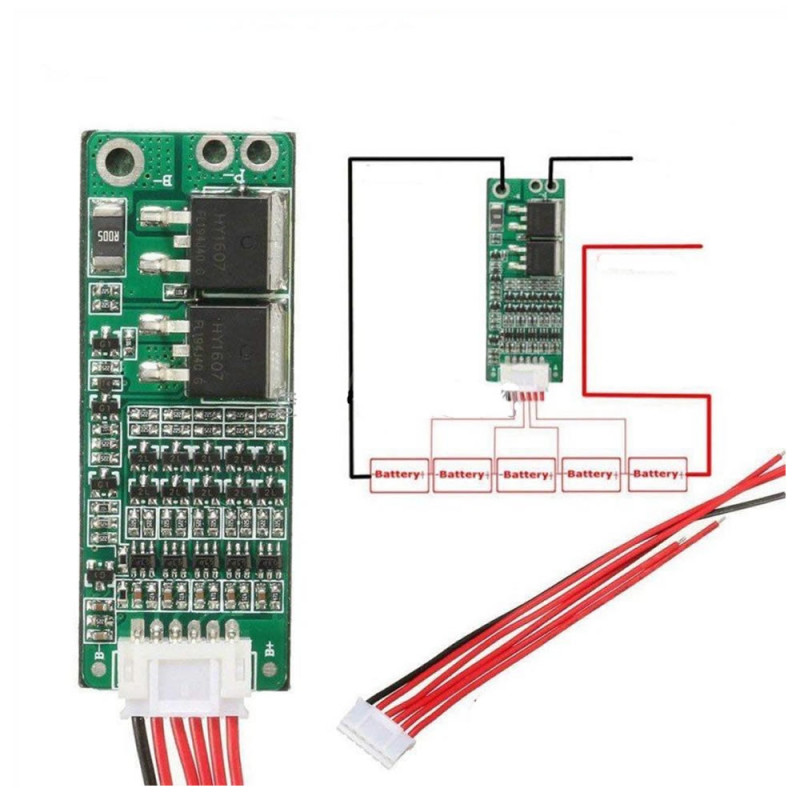 BMS 5S 15A Protection Board