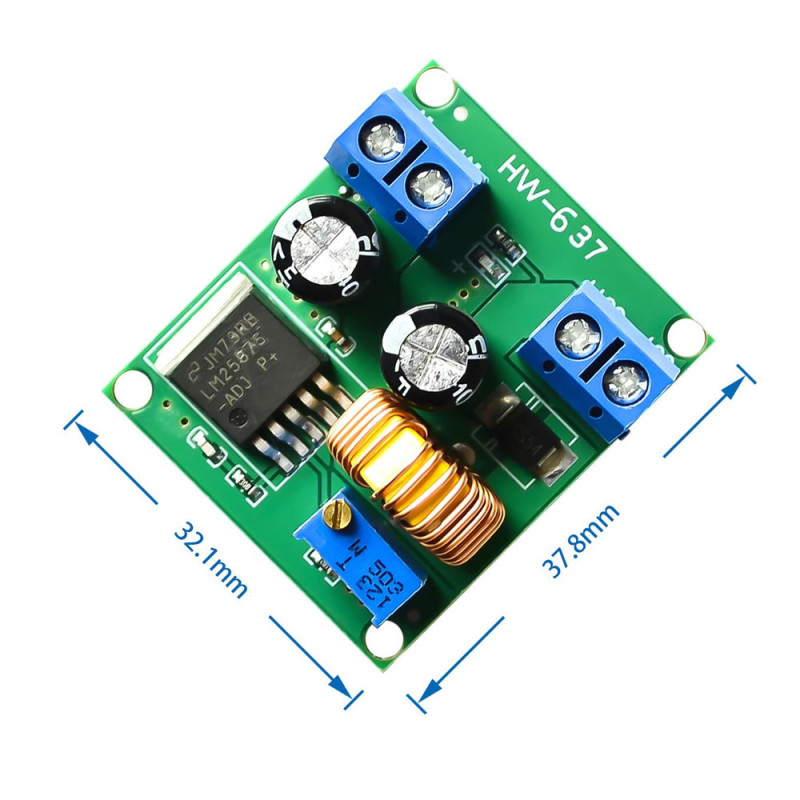 LM2587 Adjustable Voltage Booster Module