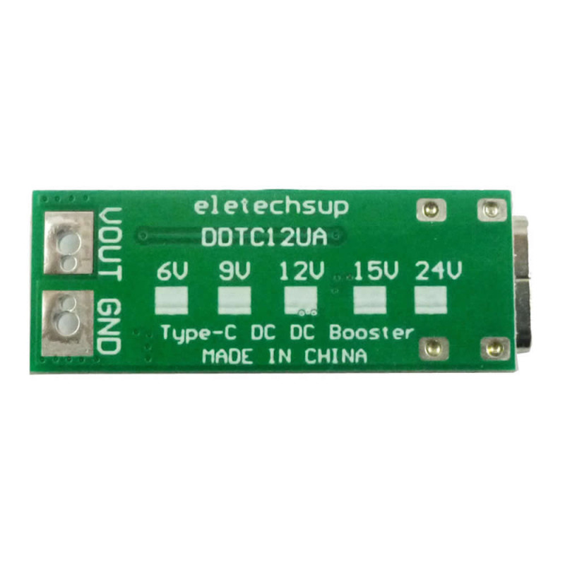 Type-C USB to 12V Boost Module