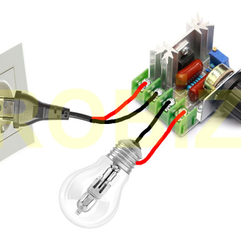 Dimmer AC 220V 2000W