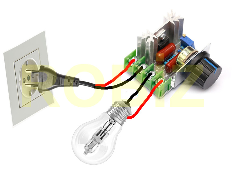 Dimmer AC 220V 2000W