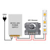 DC 12V - 24V 30A Led Dimmer