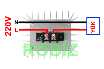 Dimmer AC 220V 5000W