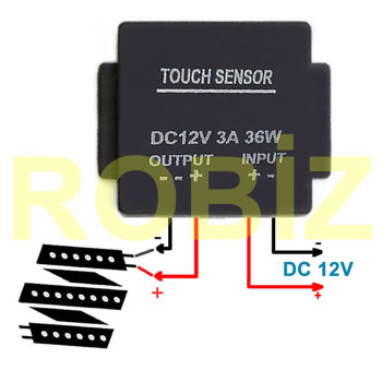 Mirror Touch Led Switch Dimmer