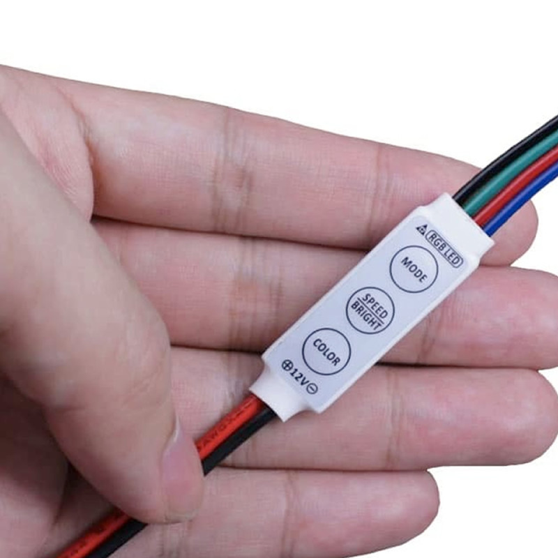 3 Button Rgb Led Dimmer