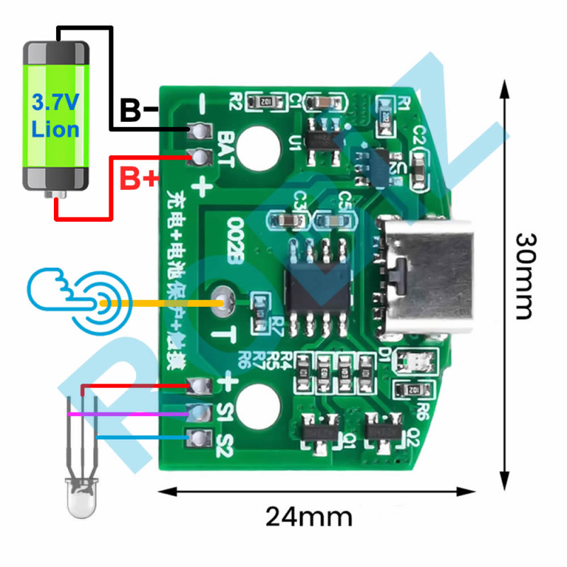 Type C Led Dimmer