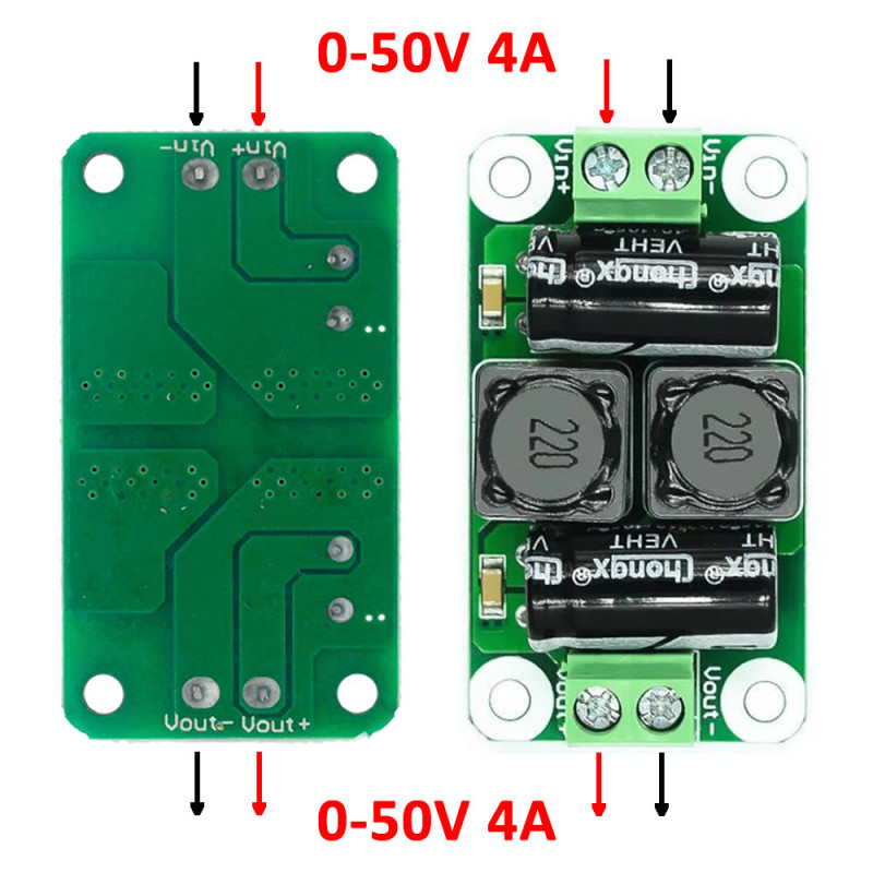 0-50V 4A DC Filter