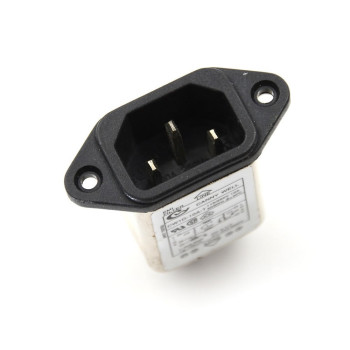 CW1D-10A-T 250V 10A C14 Socket with EMI Filter