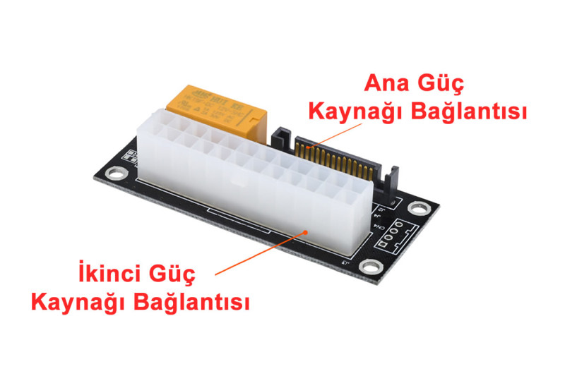 2 ATX Güç Kaynağı Birleştirici