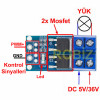 15A 400W Mosfet Switching Board