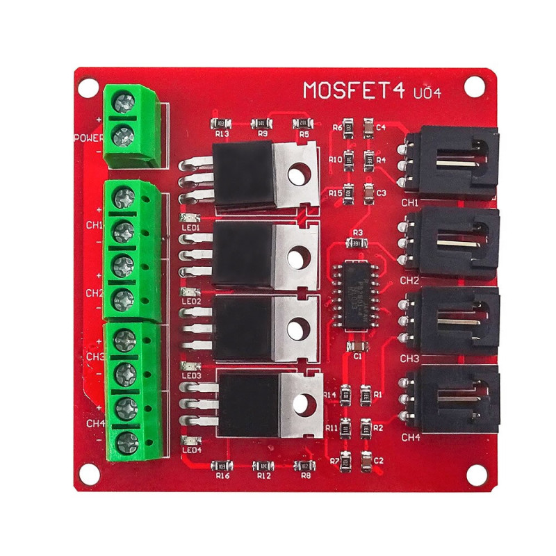 4 Channel Mosfet Module
