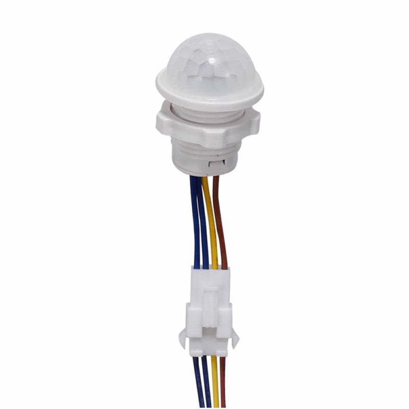 220V PIR Hareket Sensörü 25cm Kablolu