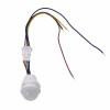 220V PIR Hareket Sensörü 25cm Kablolu