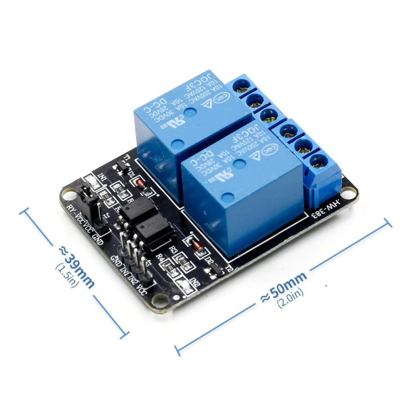 2 Channel 12V Relay Module