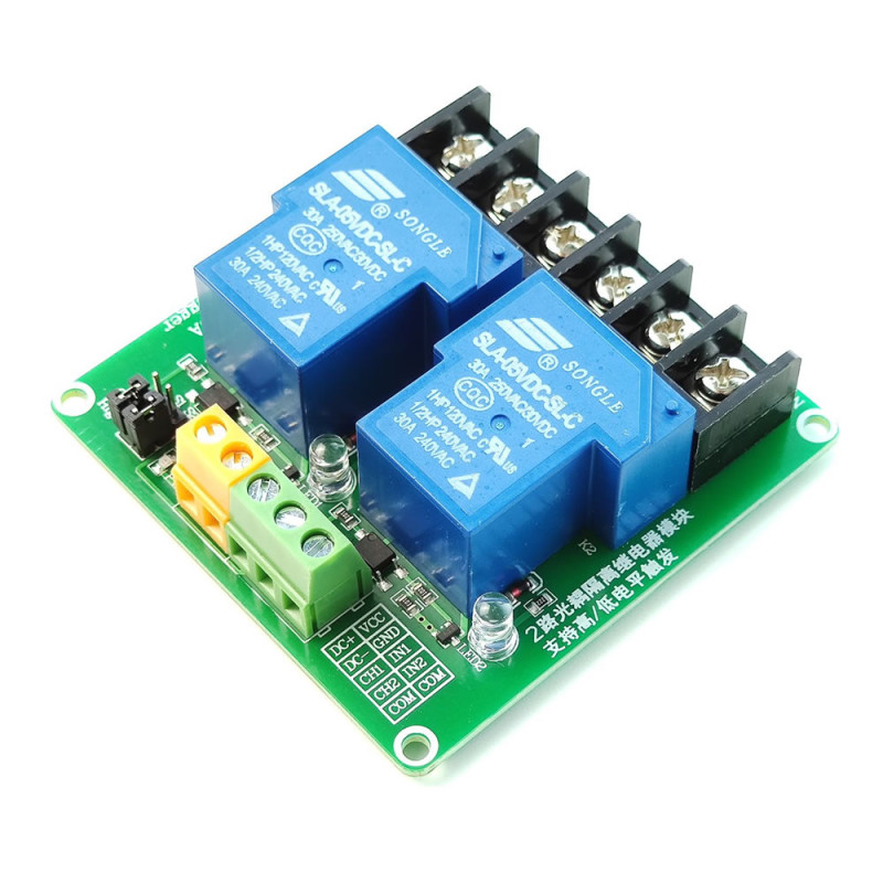 2 Channel 5V 30A Relay Module