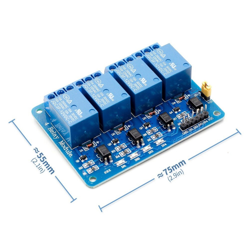 4 Channel 12V Relay Module