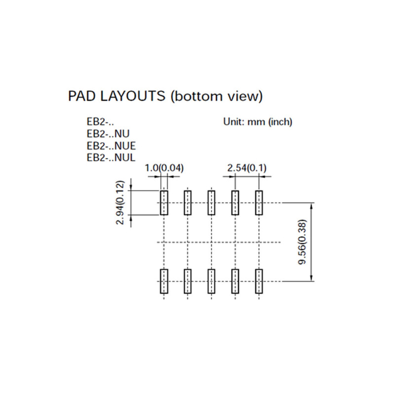 5V EB2-5NU SMD Relay