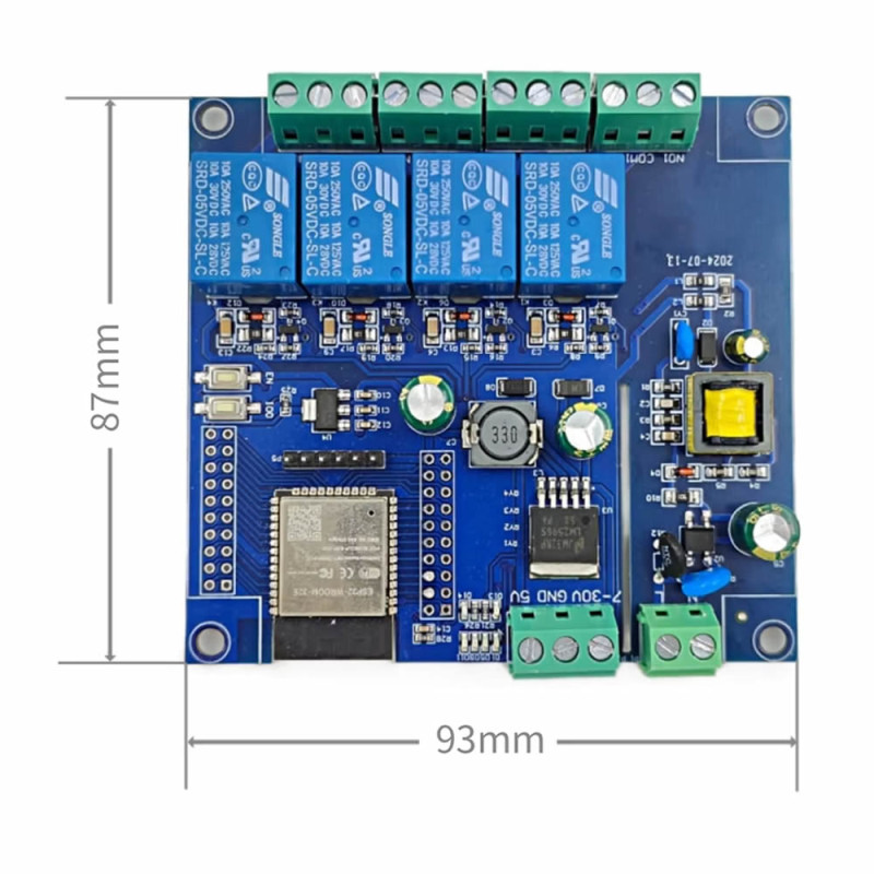 ESP32 Relay Board 4 Channel