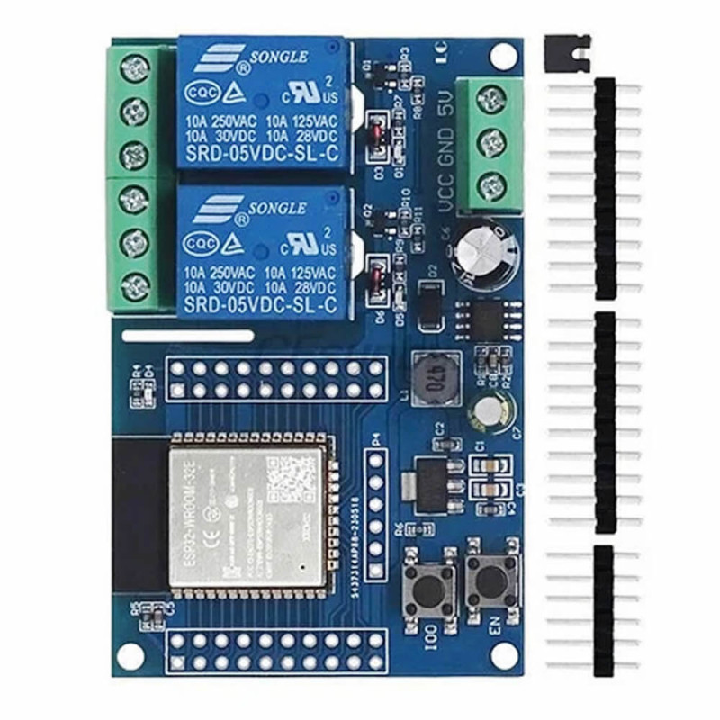 ESP32 Relay Board 2 Channel ESP32-2R-D5