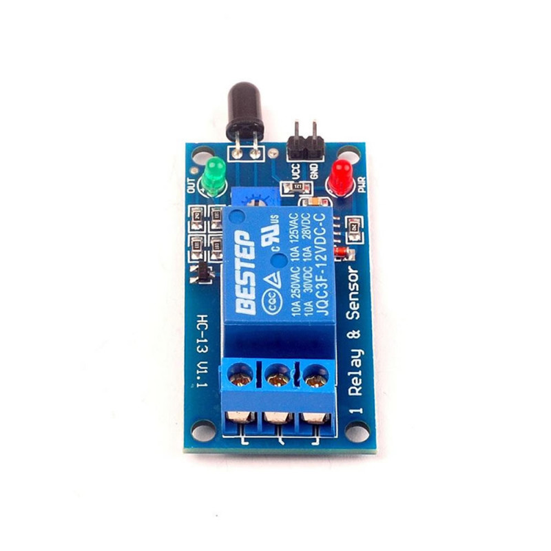 12V Relay Flame Fire Detection Sensor Module